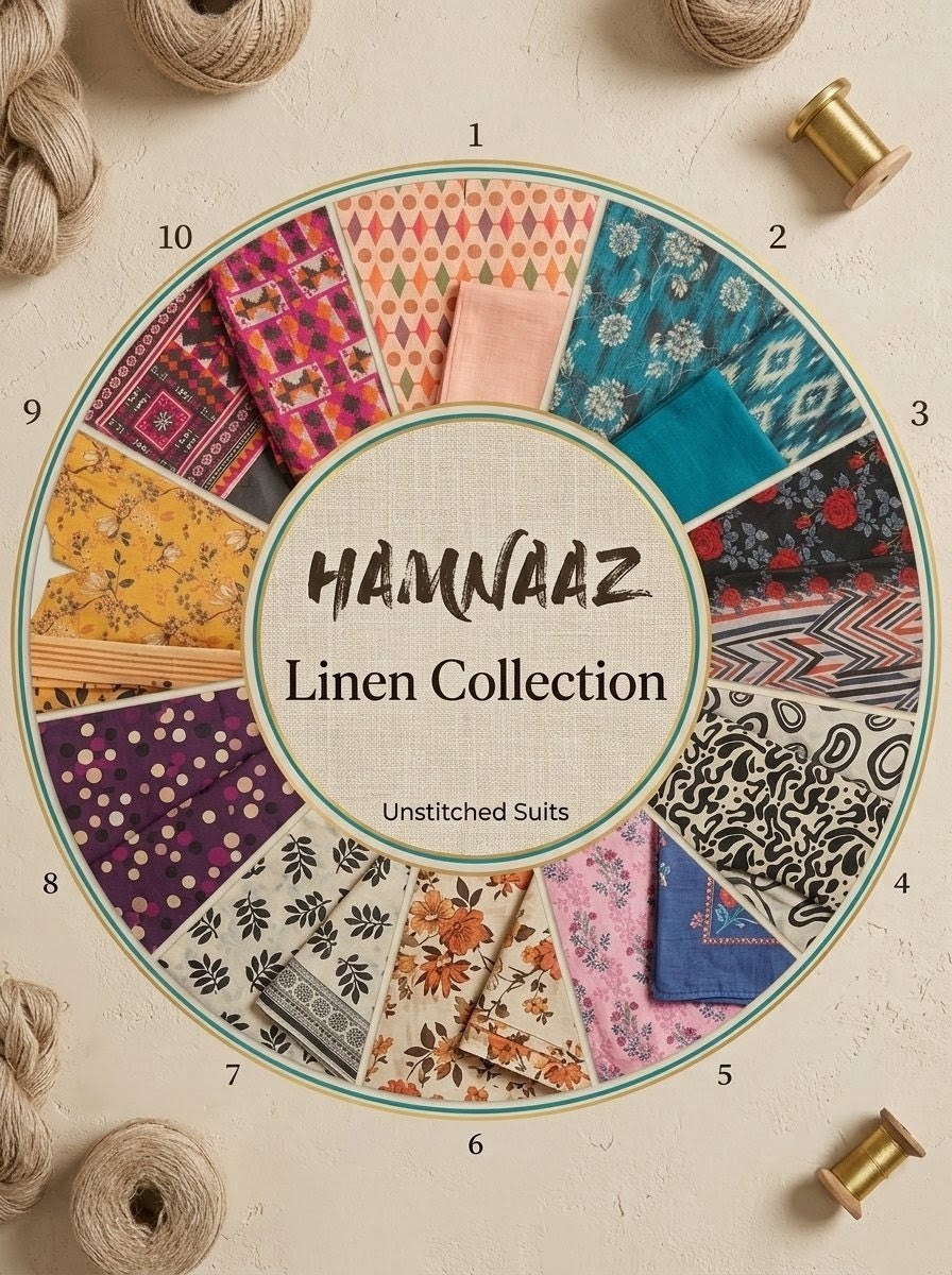 Hamnaaz Linen 3 Piece