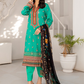 Jahanara Lawn with bamber dubata Unstitched 3 Piece Suit
