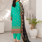 Jahanara Lawn with bamber dubata Unstitched 3 Piece Suit